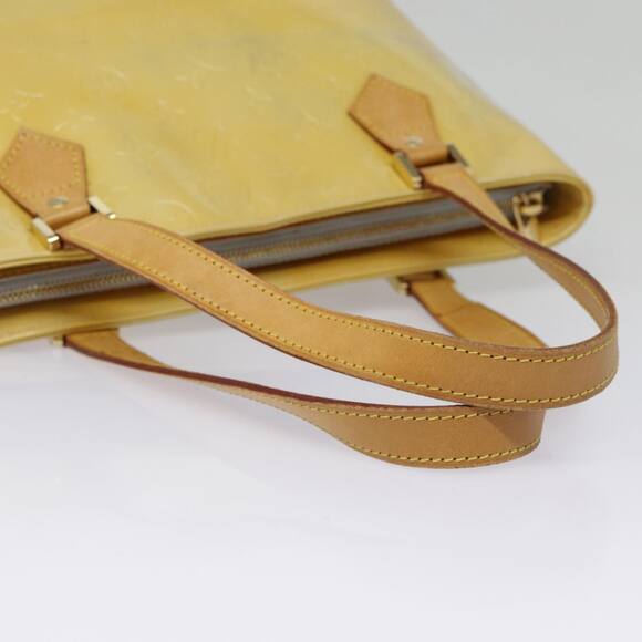 LOUIS VUITTON Monogram Vernis Houston Hand Bag Gris M91053 - Picture 7 of 13